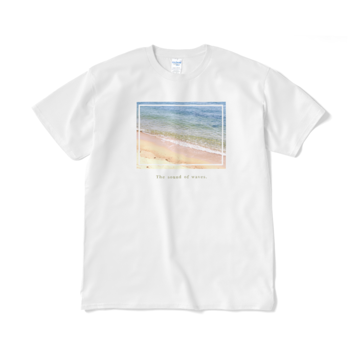 The sound of waves Tシャツ(短納期) - XL - ホワイト