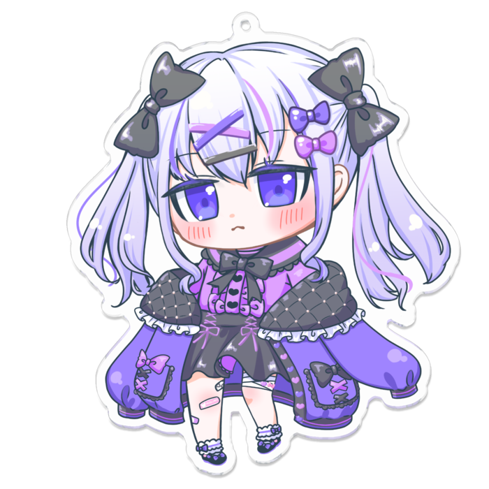 アクリルキーホルダー - 100 x 100 (mm)