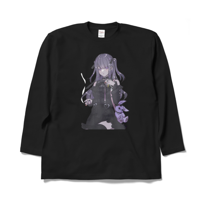 ロングスリーブTシャツ - XL - ブラック