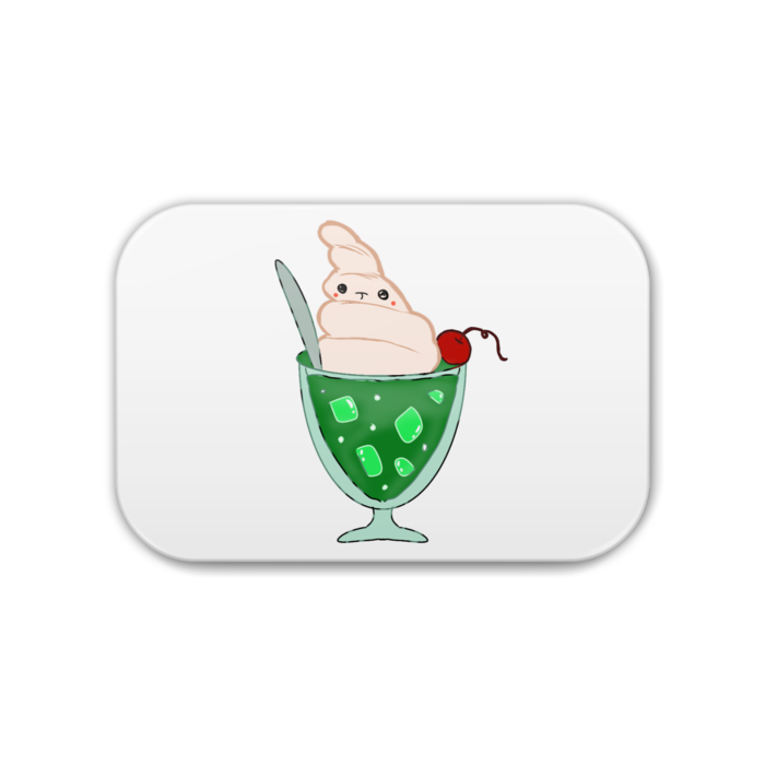 缶バッジ - 角丸 76x51mm