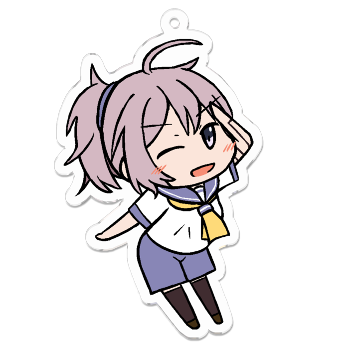 アクリルキーホルダー - 70 x 70 (mm)