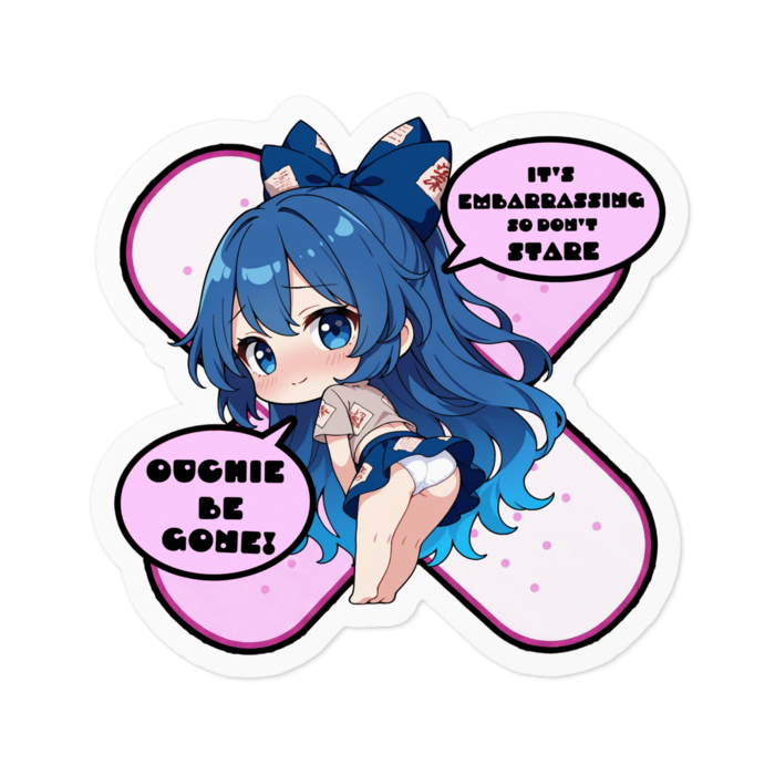 ステッカー - 100 x 100 (mm)