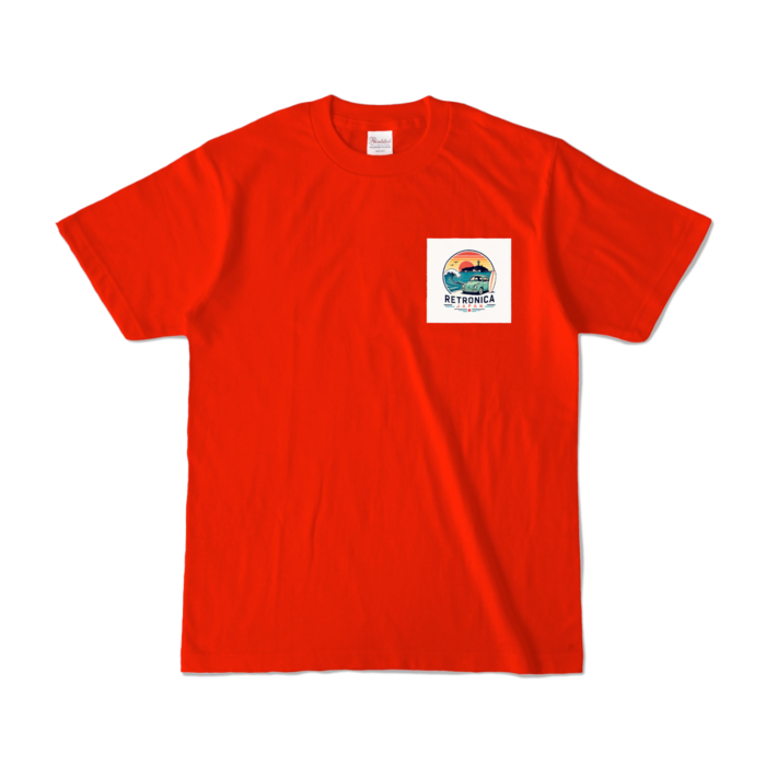 カラーTシャツ - S - レッド (濃色)