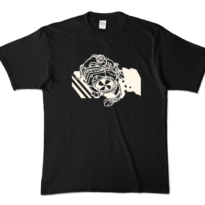 カラーTシャツ - XL - ブラック (濃色)