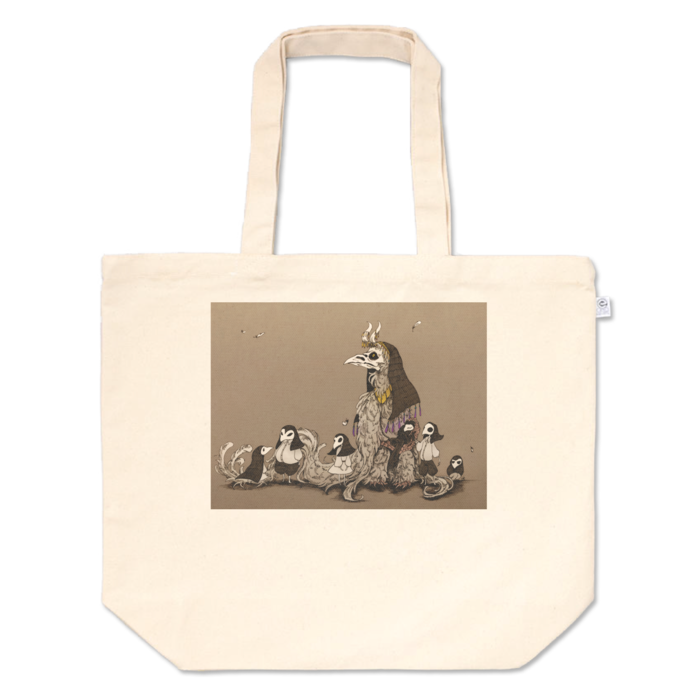 トートバッグ - L - プリント面積中