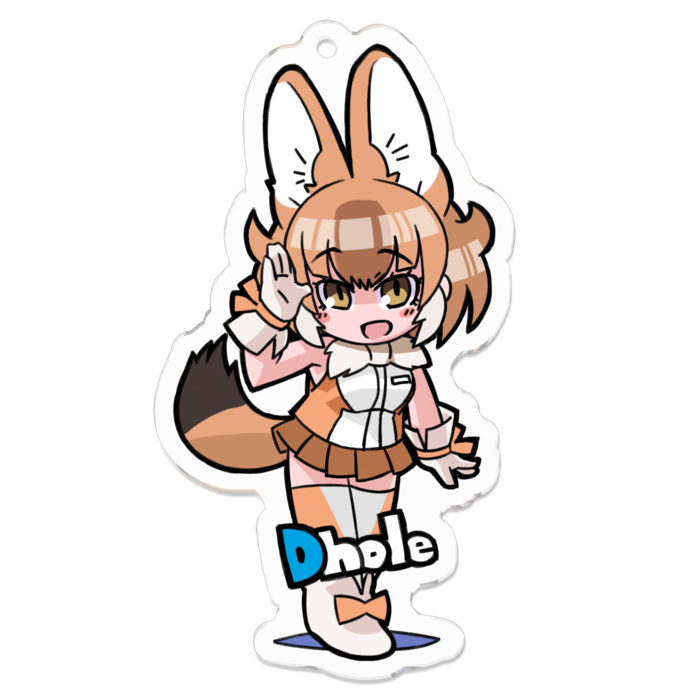 アクリルキーホルダー - 70 x 70 (mm)