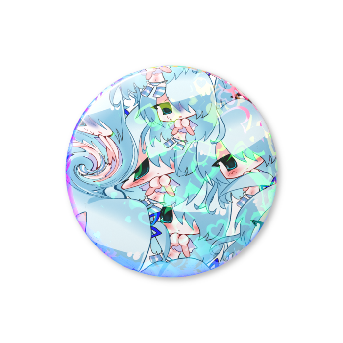 ホログラム缶バッジ - 56mm