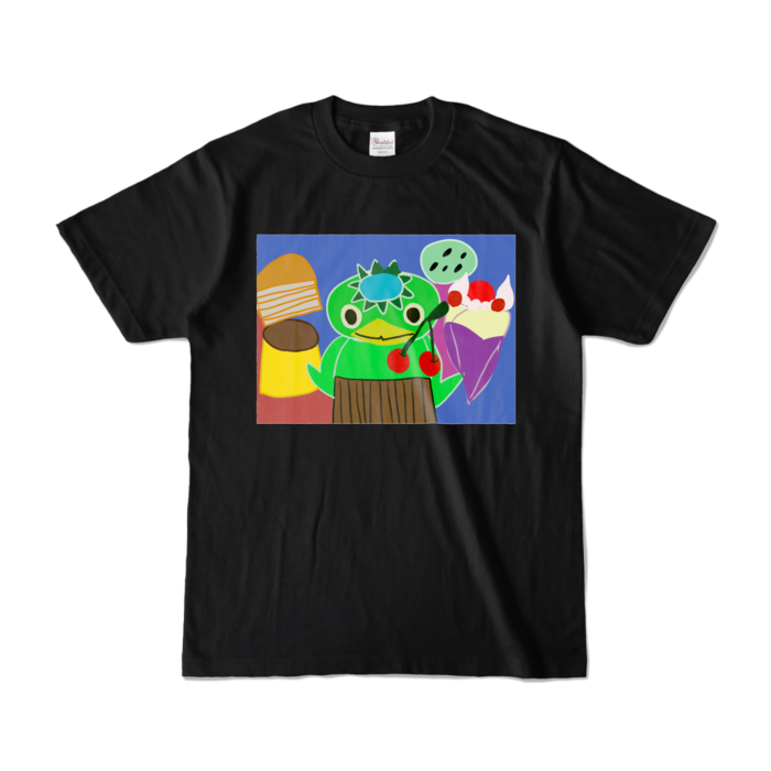 カラーTシャツ - S - ブラック (濃色)