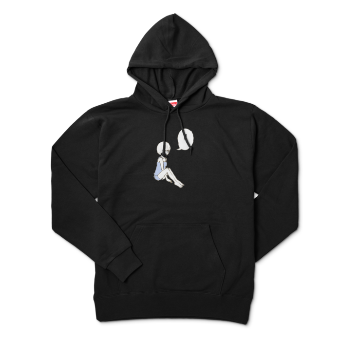 パーカー - XL - ブラック