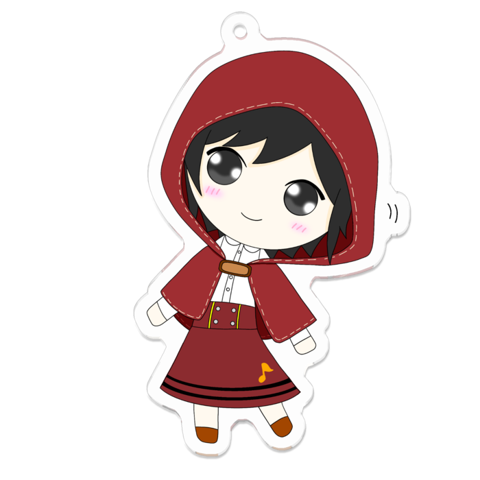 アクリルキーホルダー - 70 x 70 (mm)