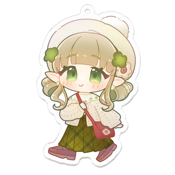 アクリルキーホルダー - 70 x 70 (mm)