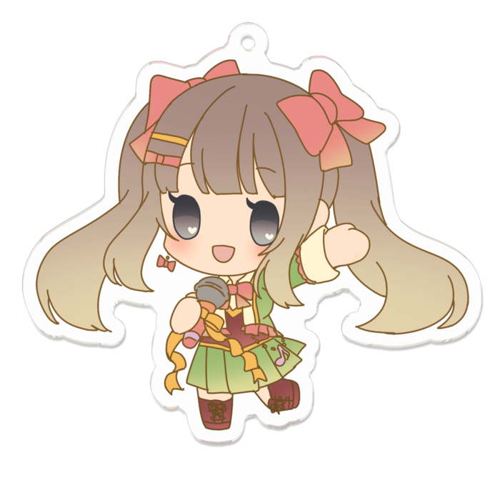 アクリルキーホルダー - 70 x 70 (mm)