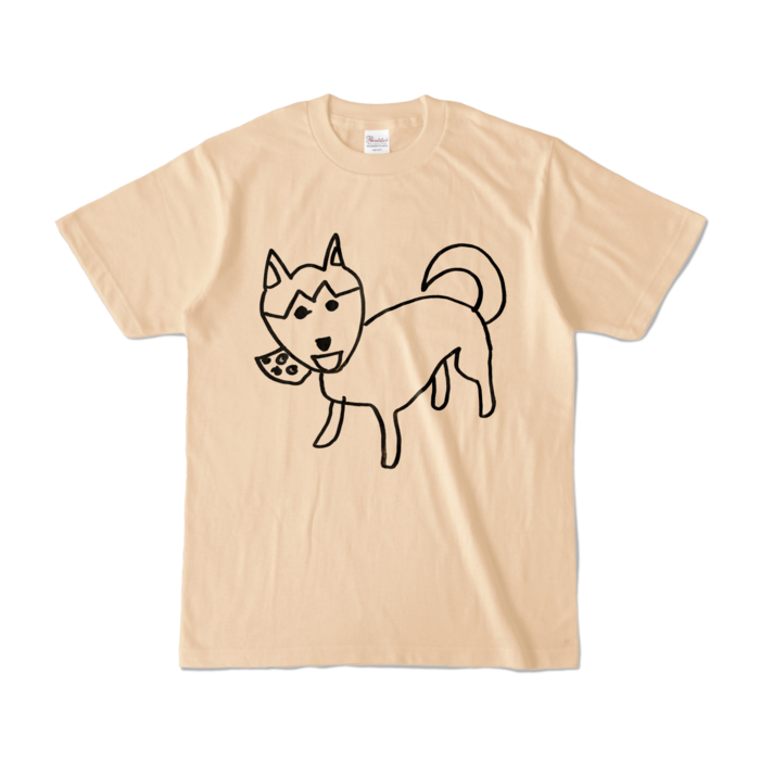カラーTシャツ - S - ナチュラル (淡色)