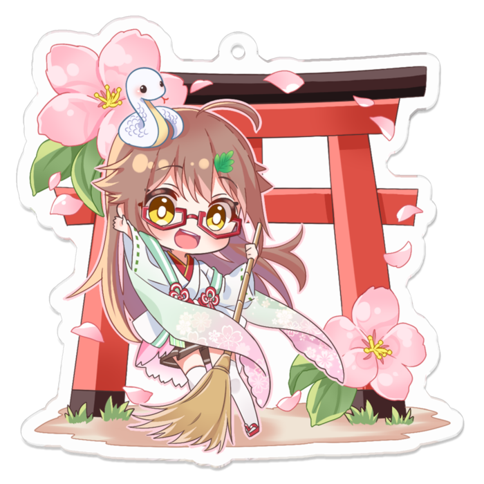 アクリルキーホルダー - 70 x 70 (mm)