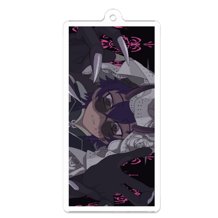 アクリルキーホルダー - 70 x 70 (mm)