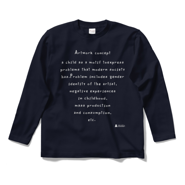 ロングスリーブTシャツ - S - ネイビー