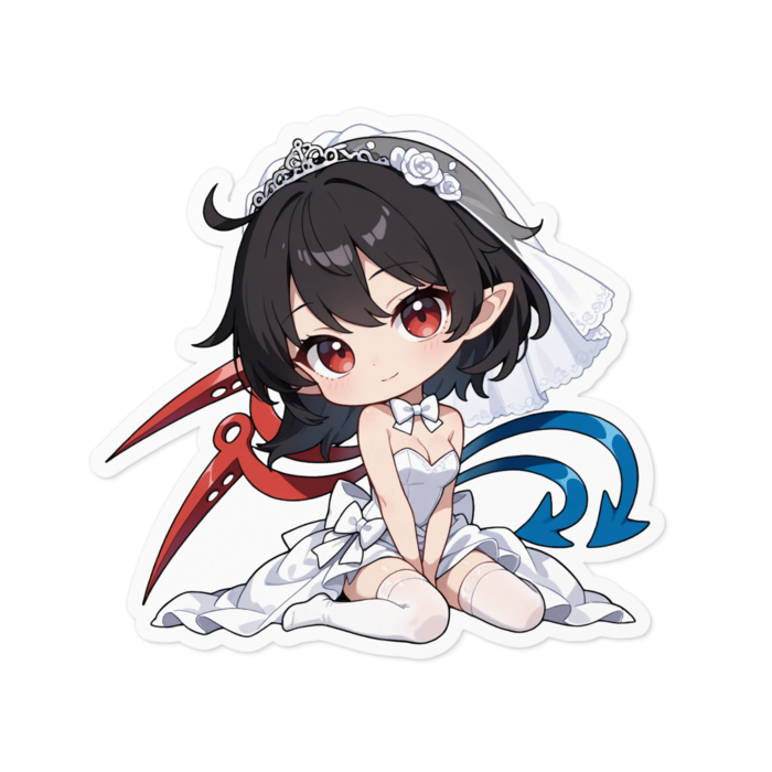 ステッカー - 100 x 100 (mm)(キャラのみ)