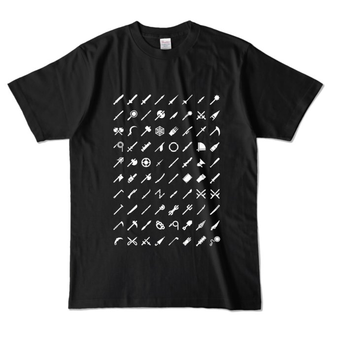 カラーTシャツ - L - ブラック (濃色)
