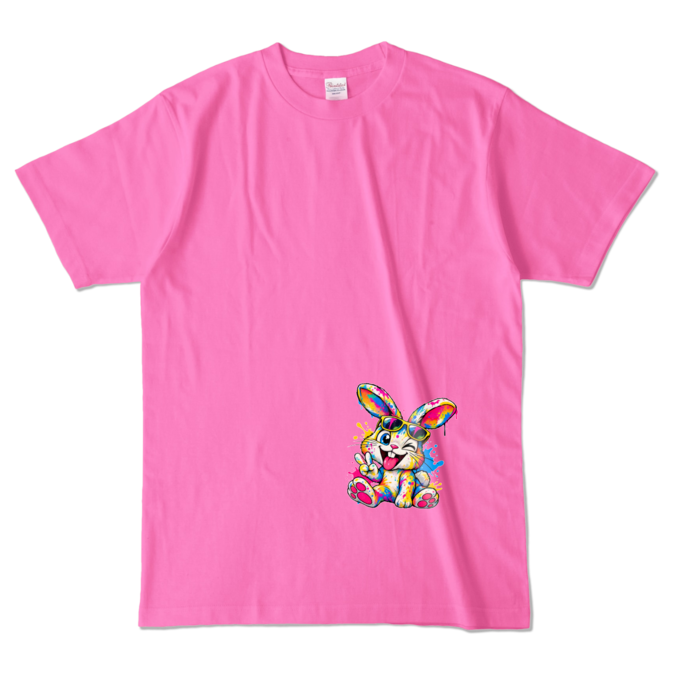 カラーTシャツ - L - ピンク （濃色）