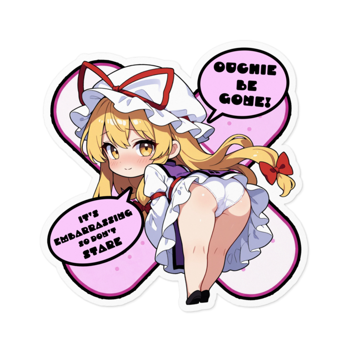 ステッカー - 100 x 100 (mm)