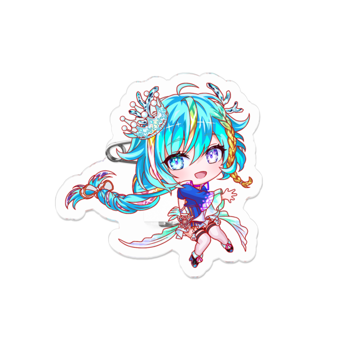 アクリルバッジ - 50 x 50 (mm)