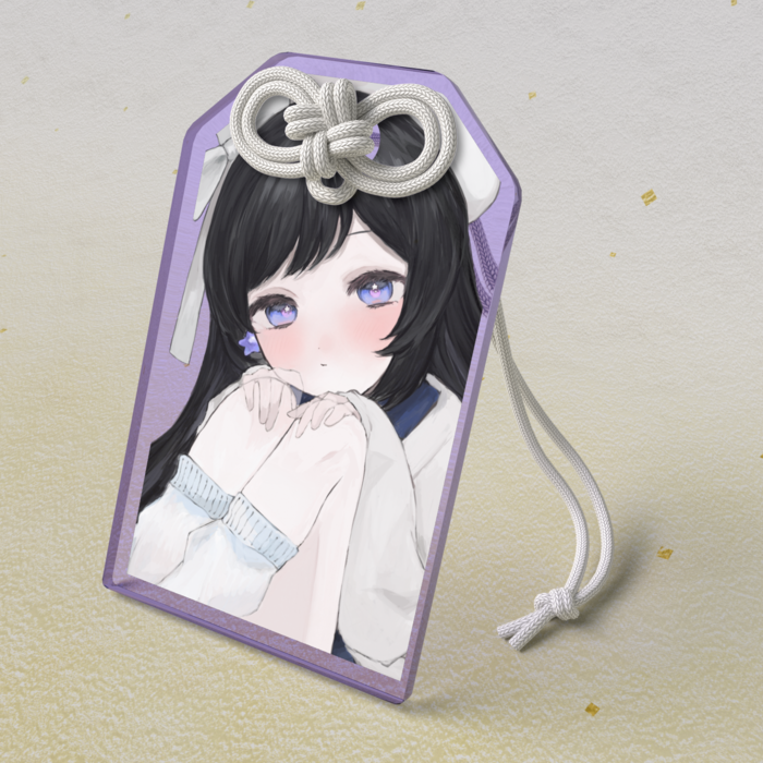 アクリルお守り - 50 × 80mm