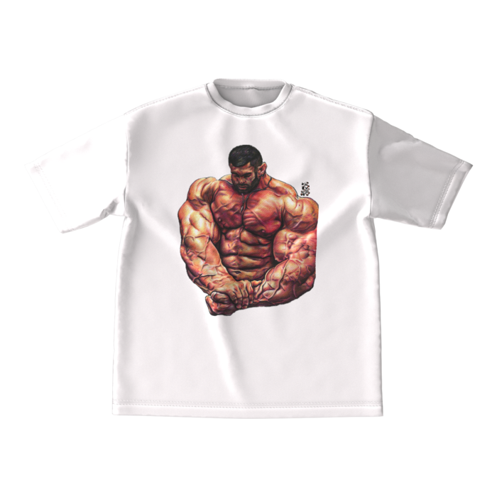 ビッグシルエットTシャツ - M - 両面