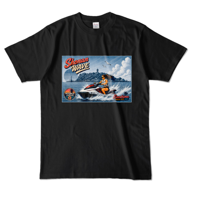 カラーTシャツ - L - ブラック (濃色)