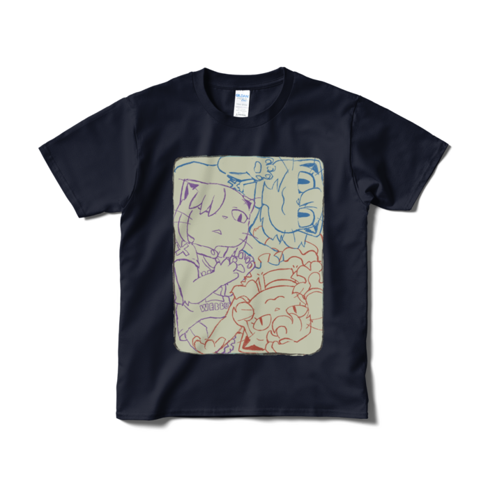 Tシャツ(短納期) - S - ネイビー
