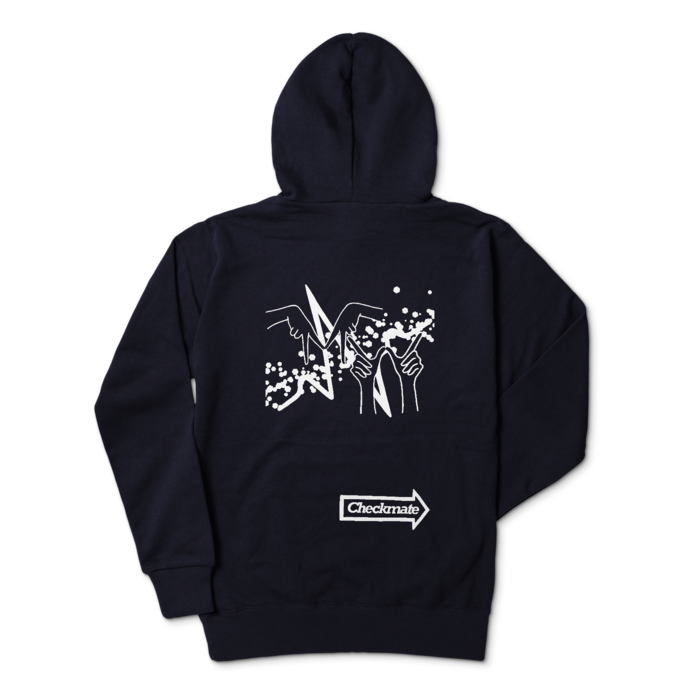 パーカー - L - ネイビー