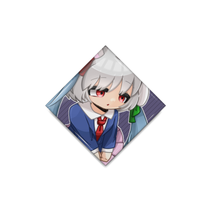 缶バッジ - ひし形40mm