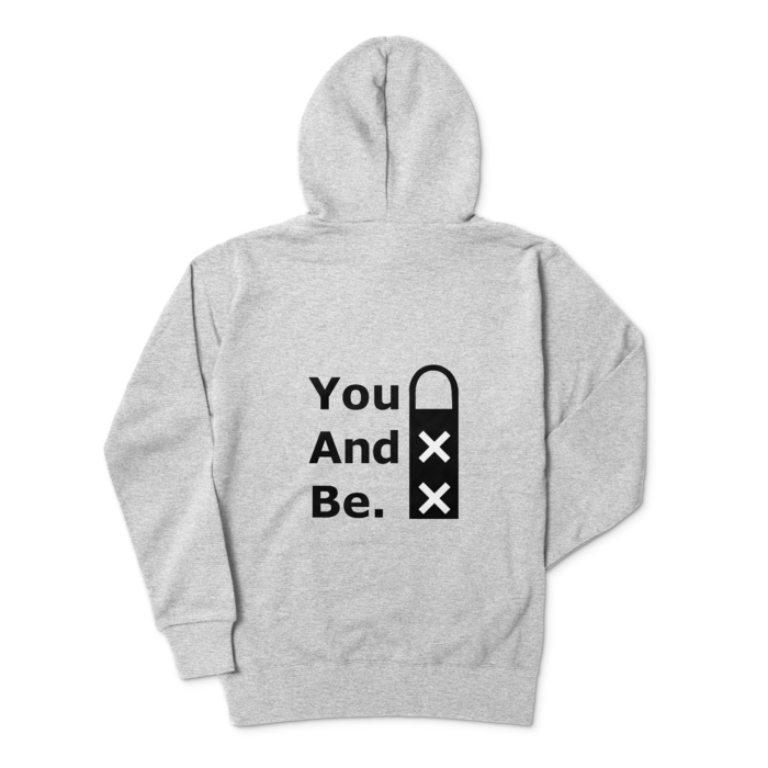 パーカー - L - 杢グレー