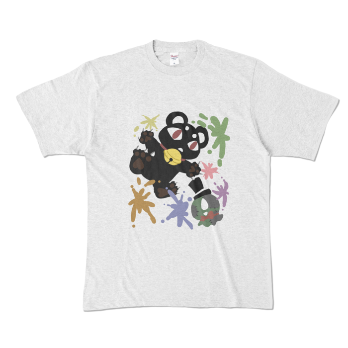 カラーTシャツ - XL - アッシュ (淡色)