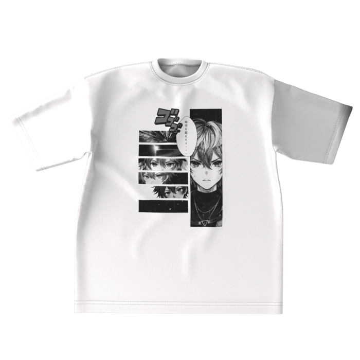 ビッグシルエットTシャツ - XL - 正面(1)