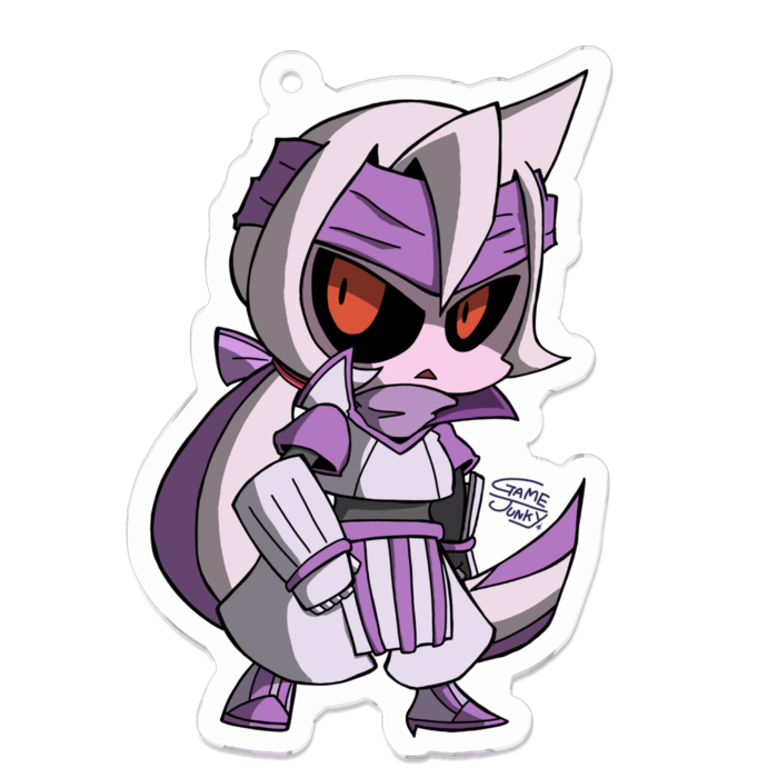 アクリルキーホルダー(コーティング) - 70 x 70 (mm)