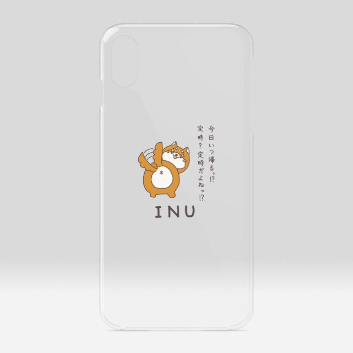 クリアiPhoneケース - iPhone XSMax