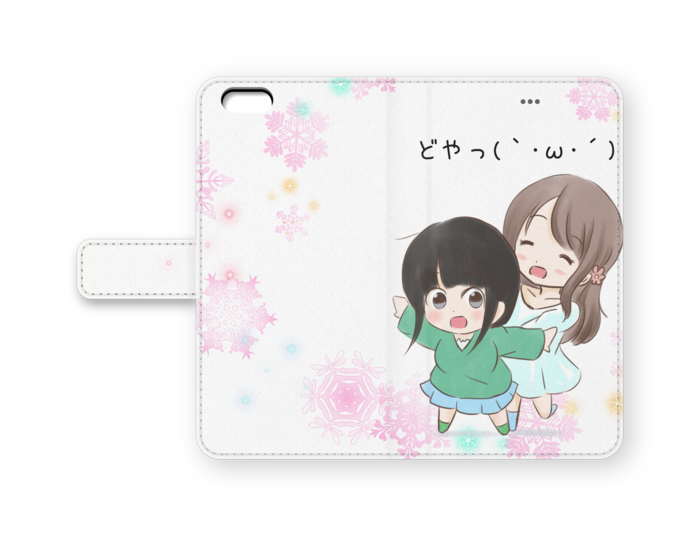 手帳型iPhoneケース - iPhone6 Plus