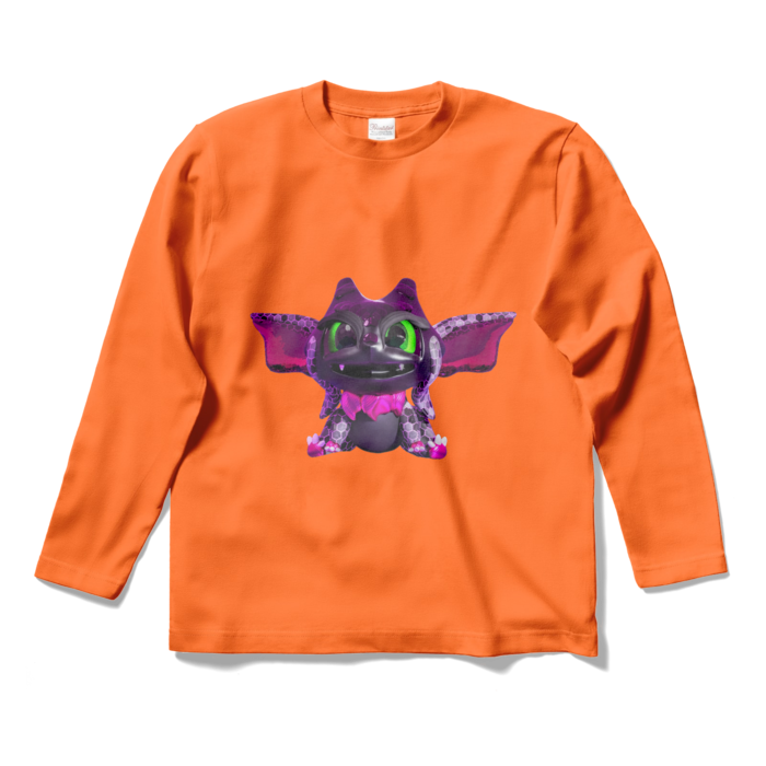 ロングスリーブTシャツ - S - オレンジ