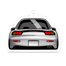 RX-7 キーフック 3個セット Amazon | CaDAブロック × イニシャルD 25周年グッズ アニメ 頭