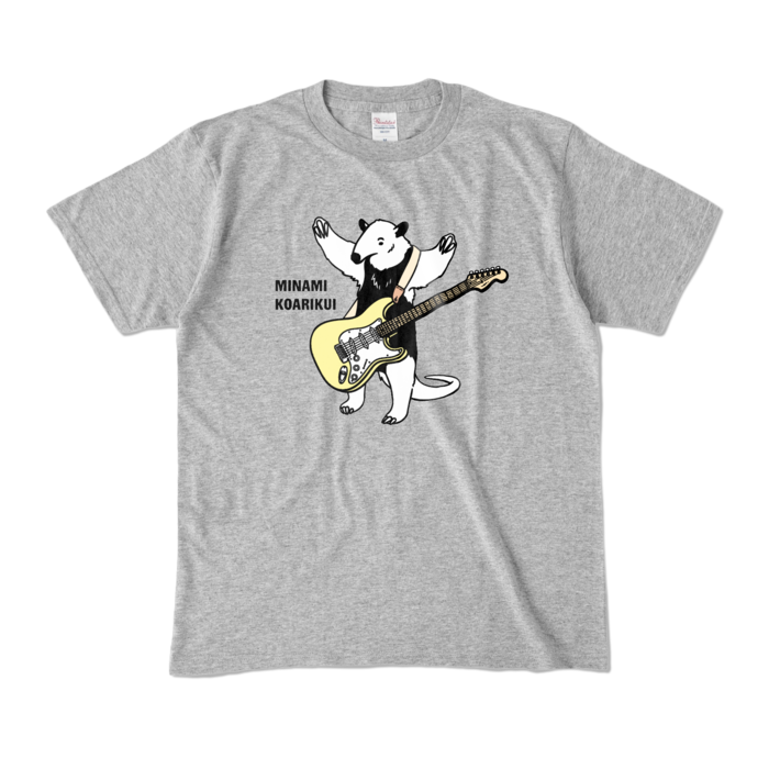 カラーTシャツ - M - 杢グレー (濃色)
