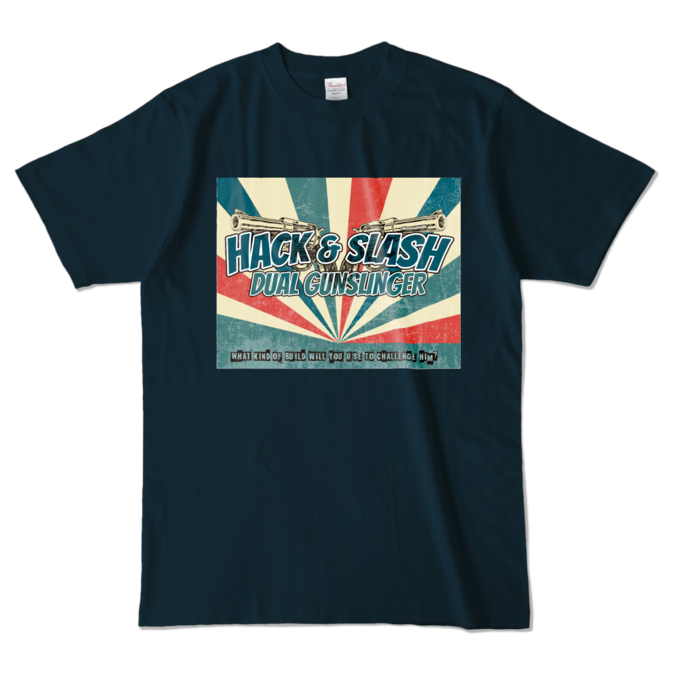 カラーTシャツ - L - ネイビー 