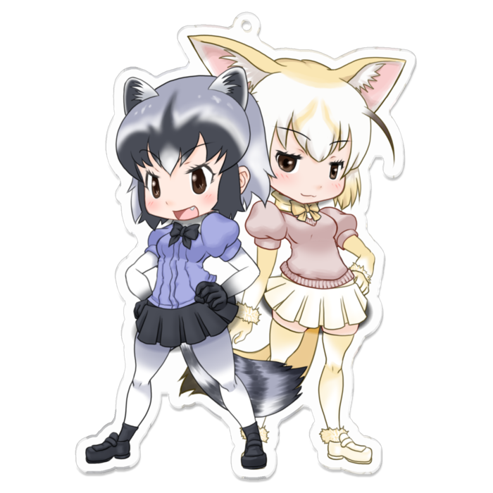 アクリルキーホルダー - 100 x 100 (mm)