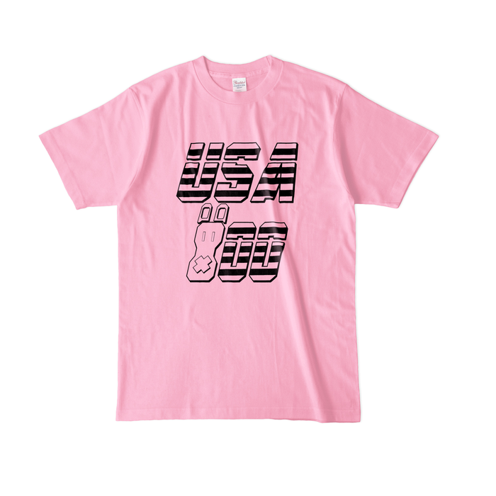 カラーTシャツ(淡色) - L - ピーチ