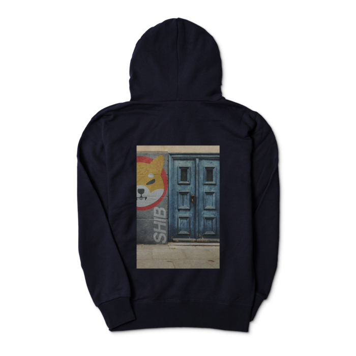 ジップパーカー - S - ネイビー