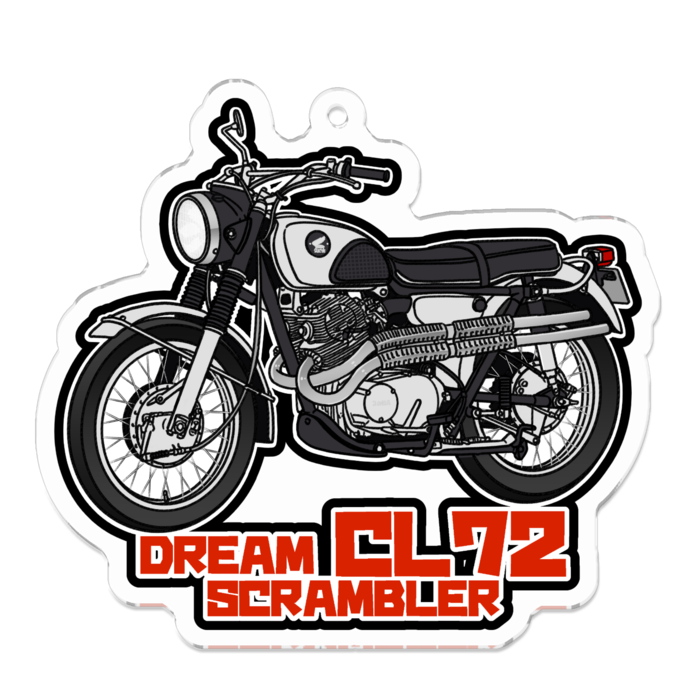 アクリルキーホルダー - 70 x 70 (mm)