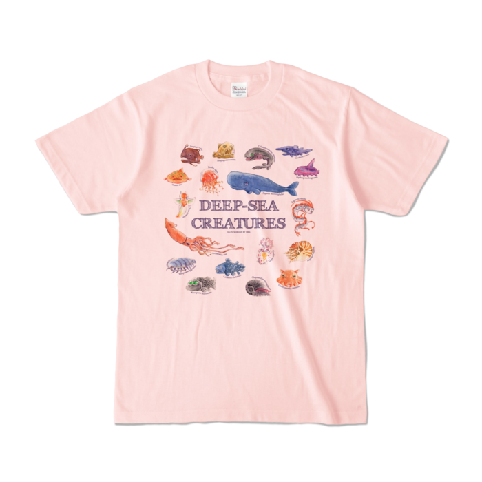 カラーTシャツ - S - ライトピンク (淡色)