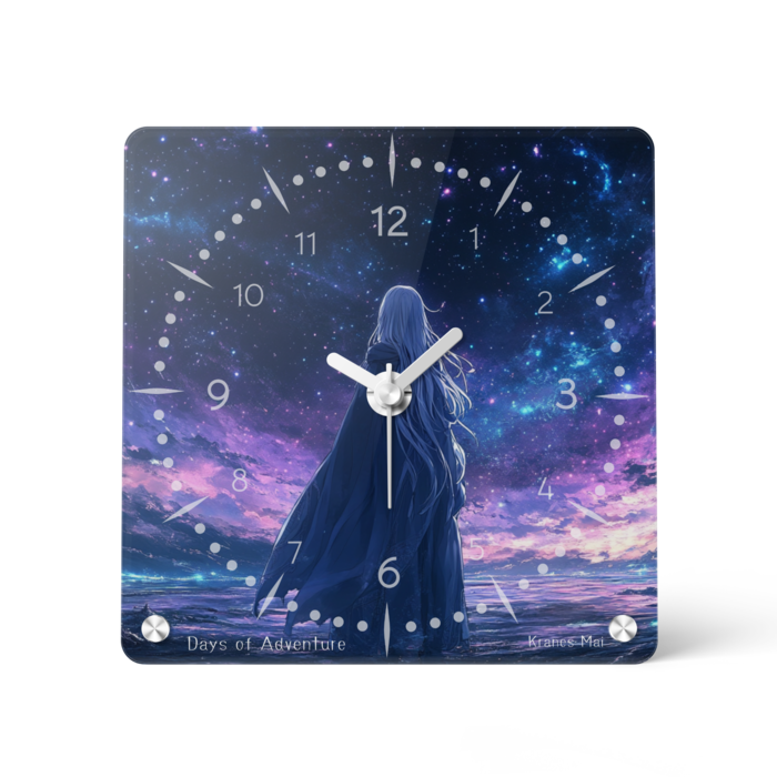 アクリル時計 - 150x150mm