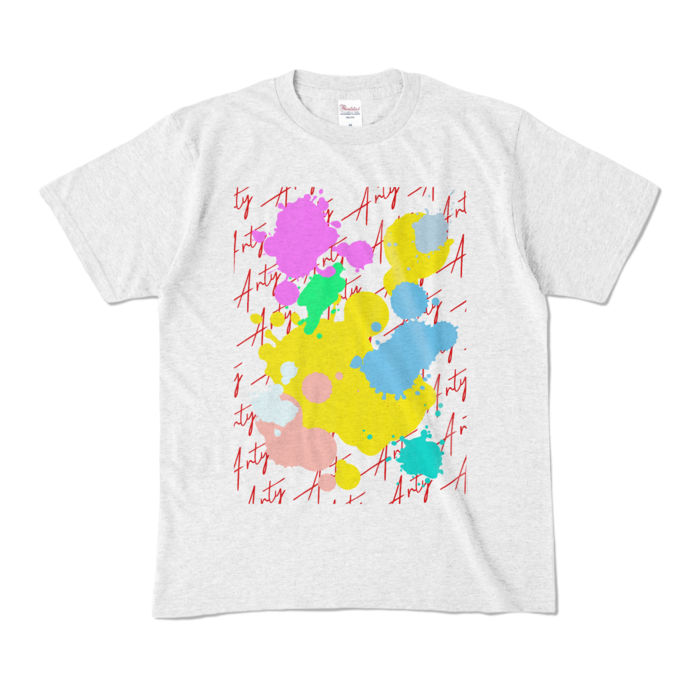 カラーTシャツ - M - アッシュ (淡色)