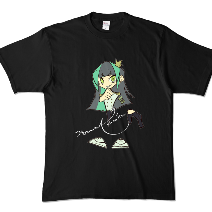 カラーTシャツ - XL - ブラック (濃色)