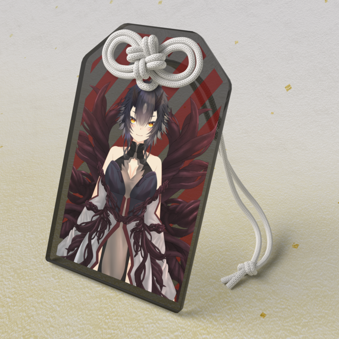 アクリルお守り - 50 × 80mm